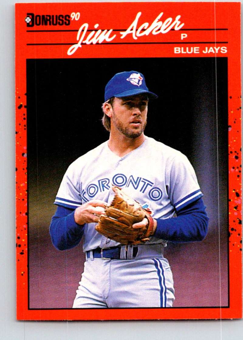 1990 Donruss #558 Jim Acker Mint Image 1