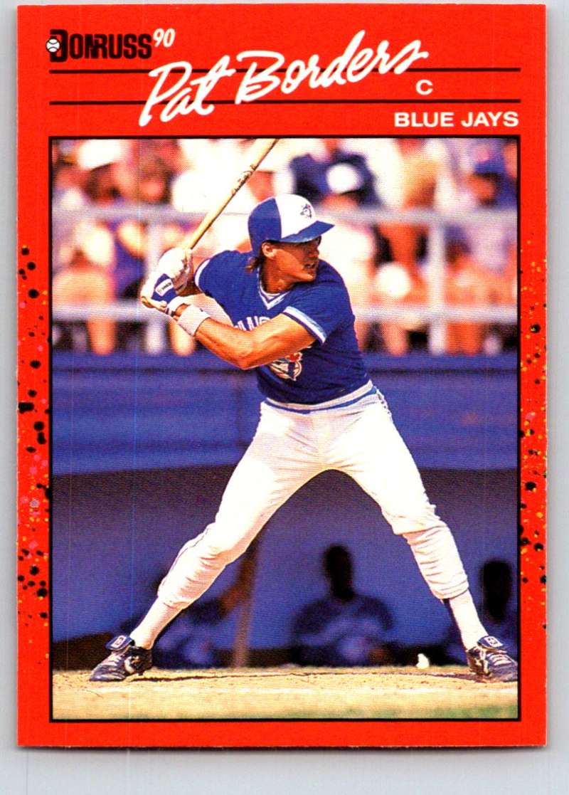 1990 Donruss #560 Pat Borders Mint Image 1