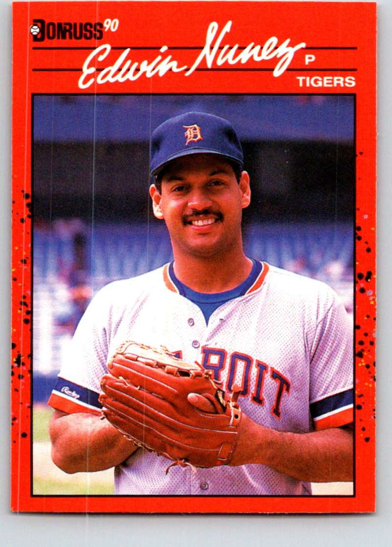1990 Donruss #563 Edwin Nunez Mint Image 1