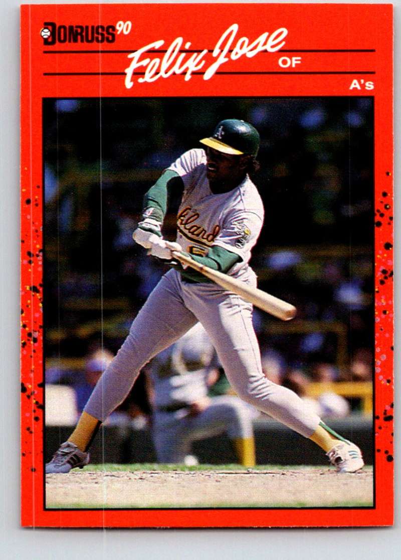 1990 Donruss #564 Felix Jose Mint Image 1
