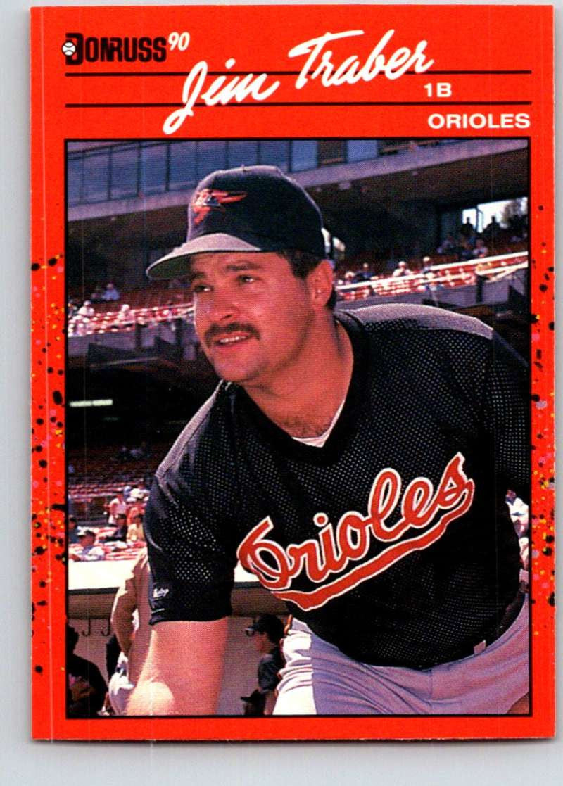 1990 Donruss #569 Jim Traber Mint