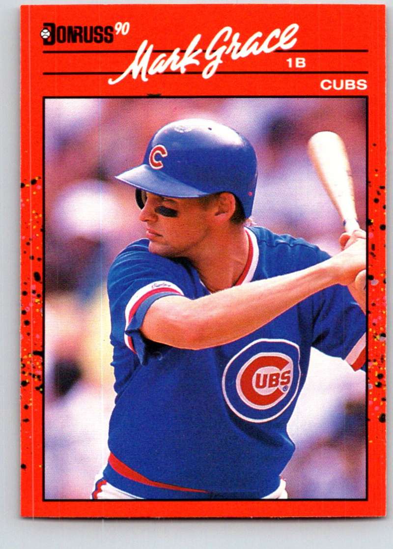 1990 Donruss #577 Mark Grace Mint Image 1