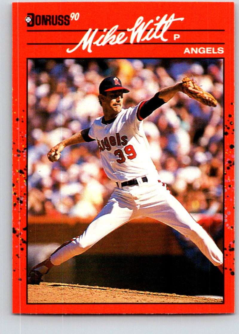 1990 Donruss #580 Mike Witt DP Mint Image 1