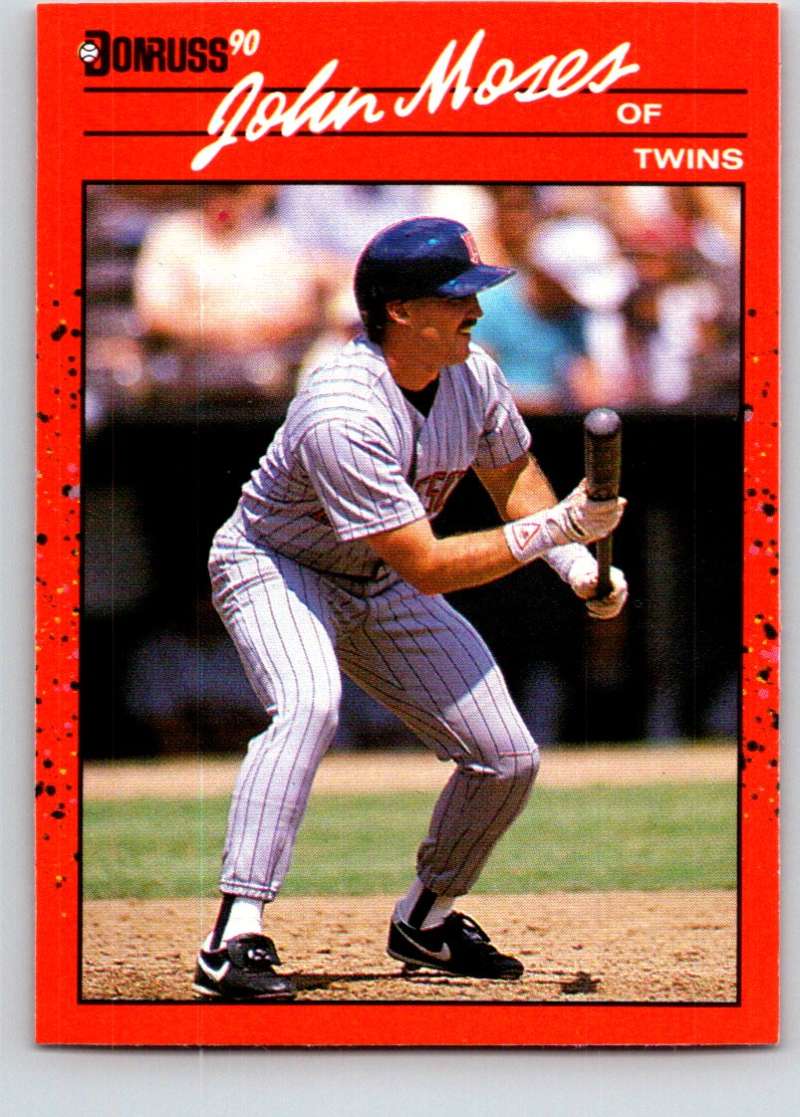 1990 Donruss #590 John Moses DP Mint Image 1