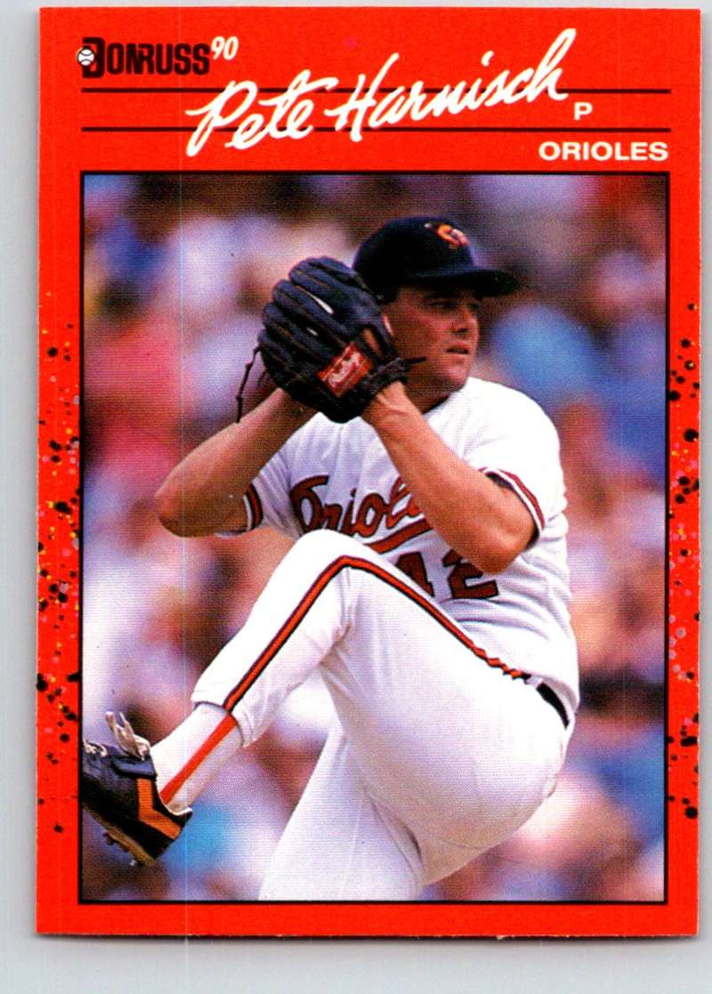 1990 Donruss #596 Pete Harnisch DP Mint Image 1