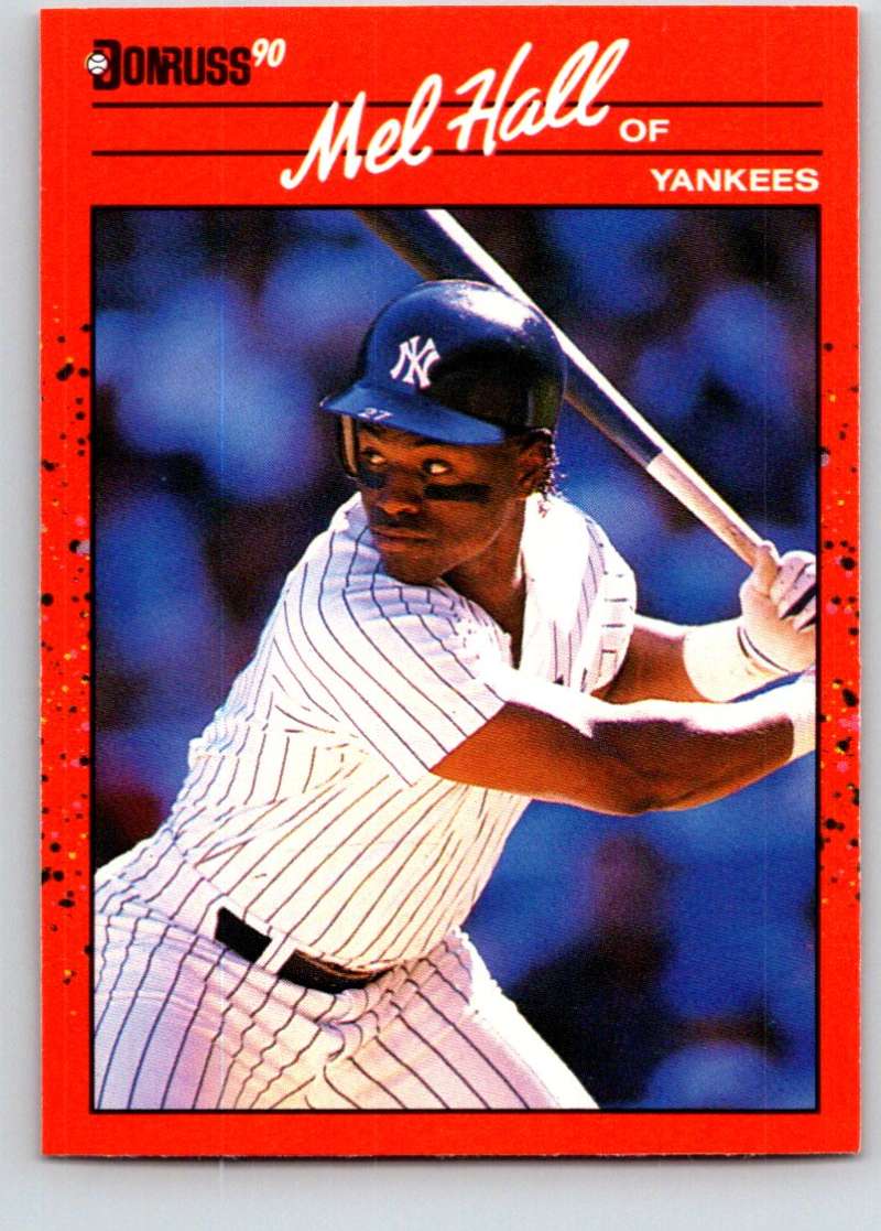 1990 Donruss #598 Mel Hall Mint Image 1