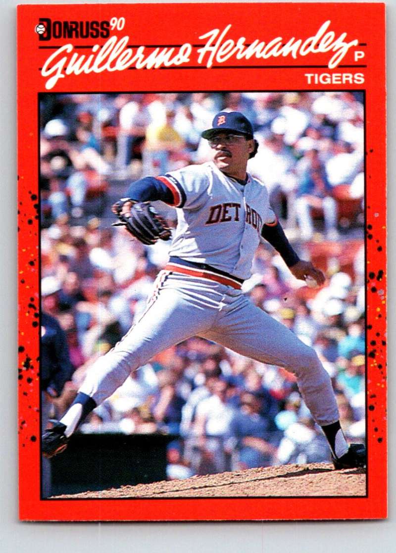 1990 Donruss #610 Guillermo Hernandez DP Mint Image 1