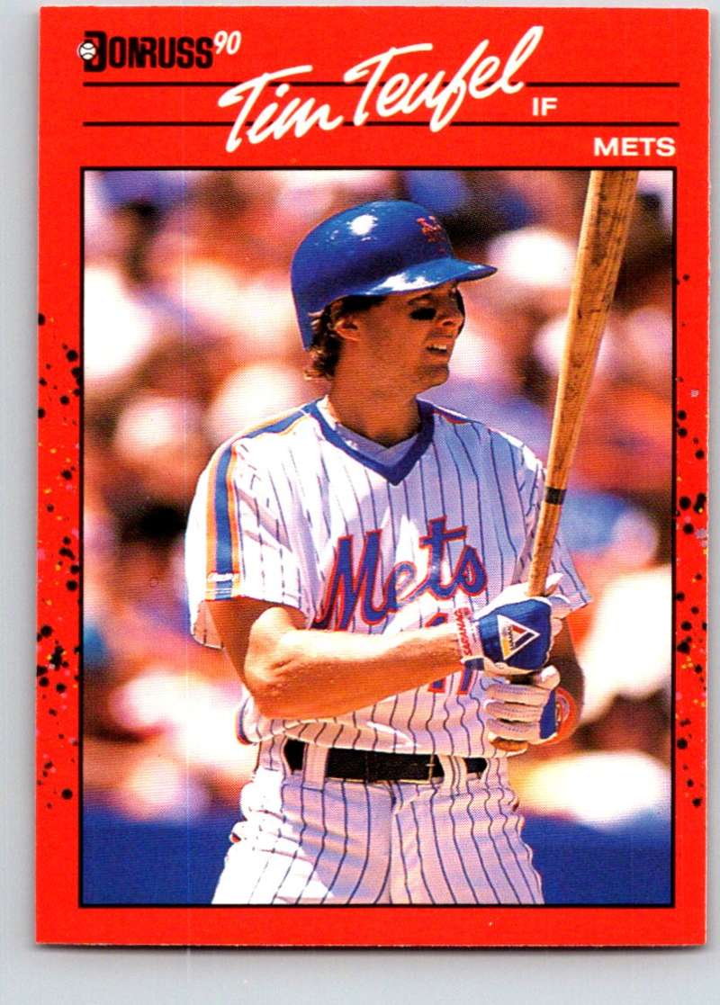 1990 Donruss #618 Tim Teufel Mint Image 1