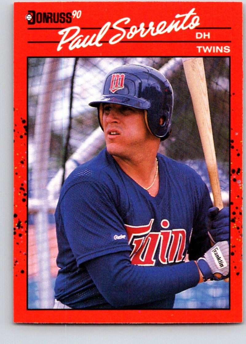 1990 Donruss #626 Paul Sorrento DP Mint RC Rookie Image 1