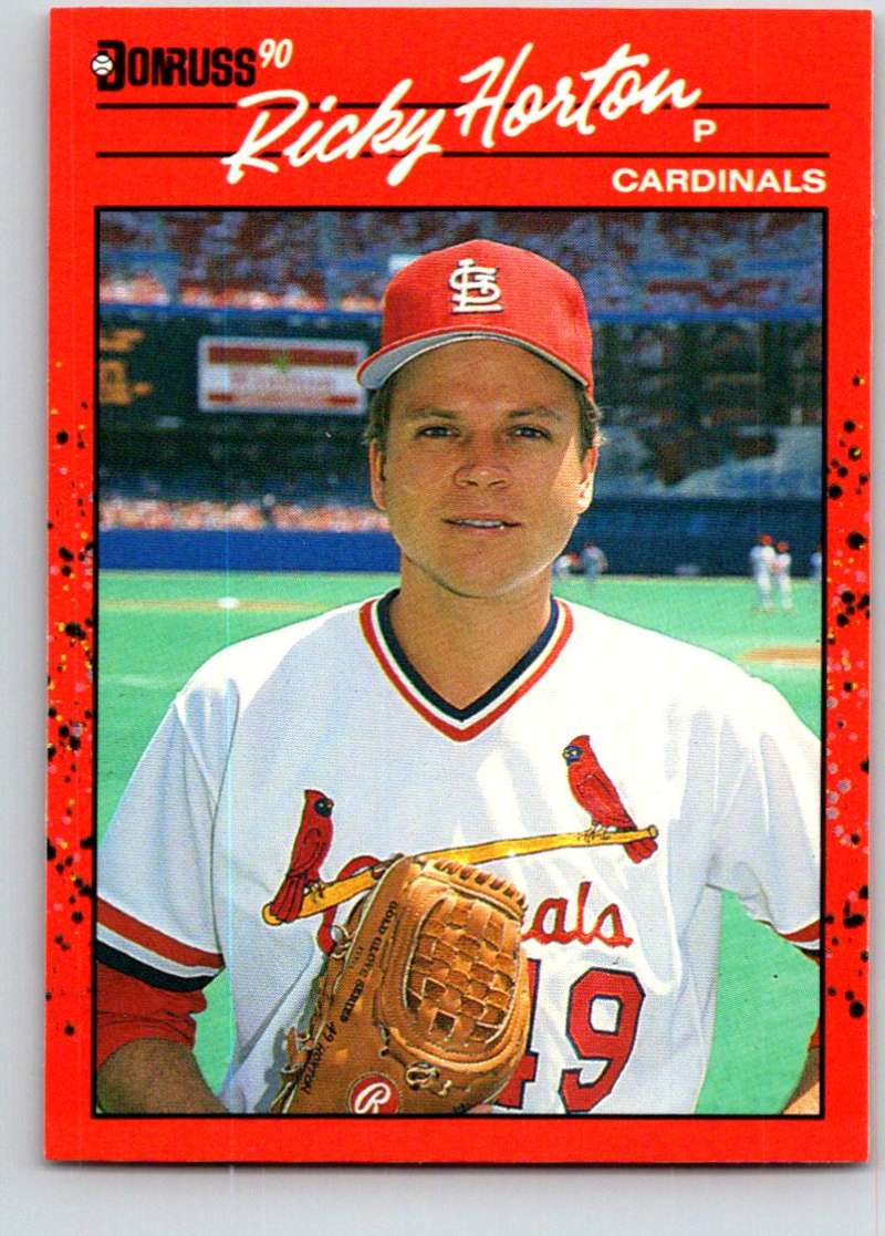 1990 Donruss #666 Ricky Horton Mint Image 1