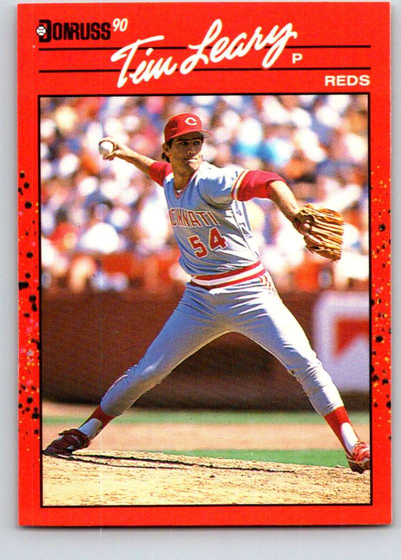 1990 Donruss #670 Tim Leary Mint Image 1