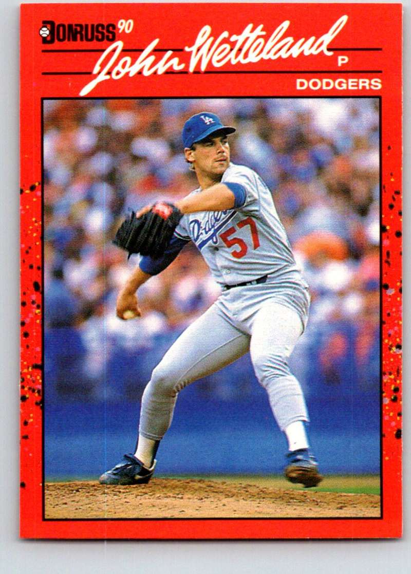 1990 Donruss #671 John Wetteland Mint Image 1