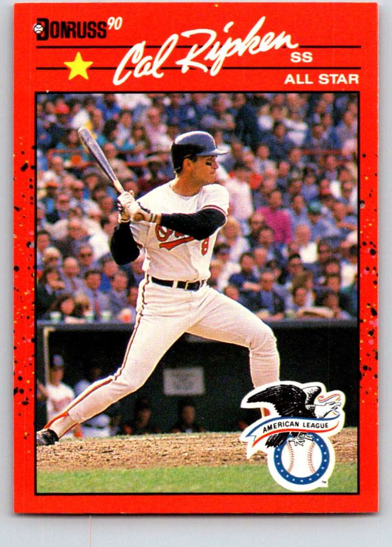 1990 Donruss #676 Cal Ripken Jr. AS Mint Image 1