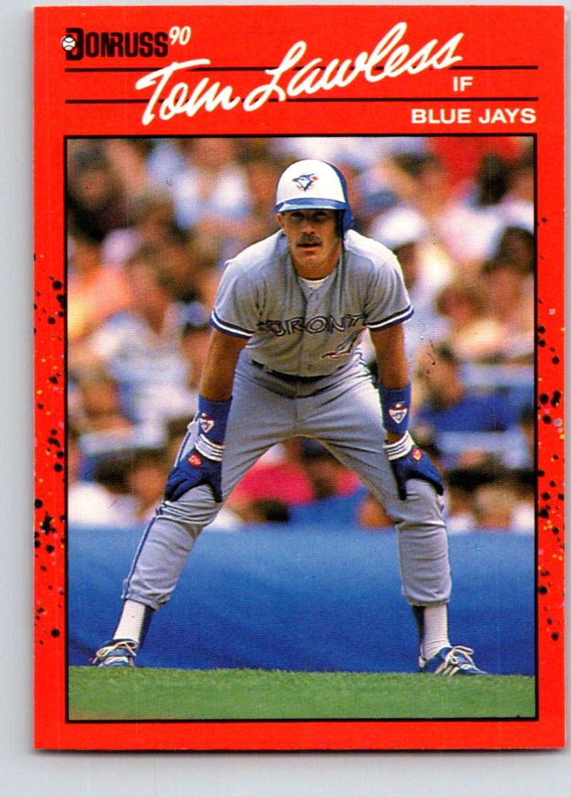 1990 Donruss #681 Tom Lawless Mint Image 1