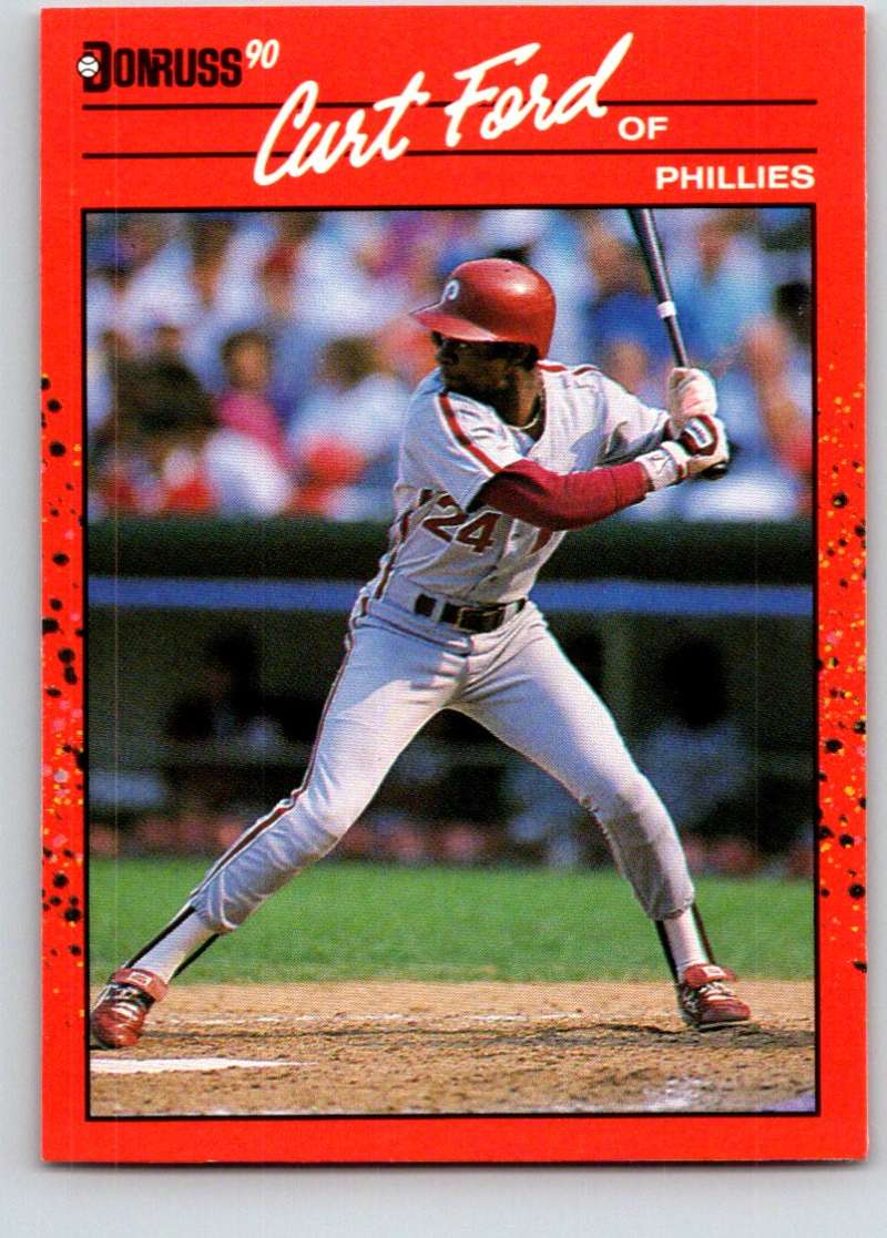1990 Donruss #694 Curt Ford Mint Image 1