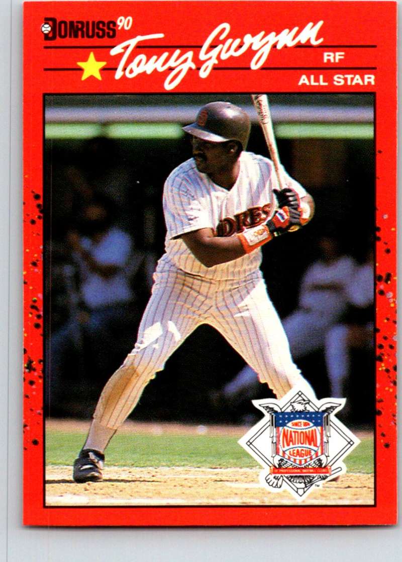 1990 Donruss #705 Tony Gwynn AS Mint Image 1