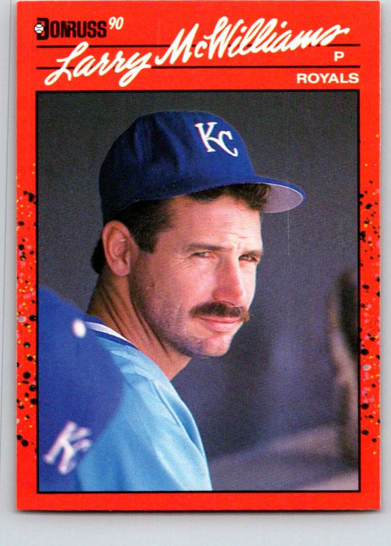 1990 Donruss #709 Larry McWilliams Mint Image 1