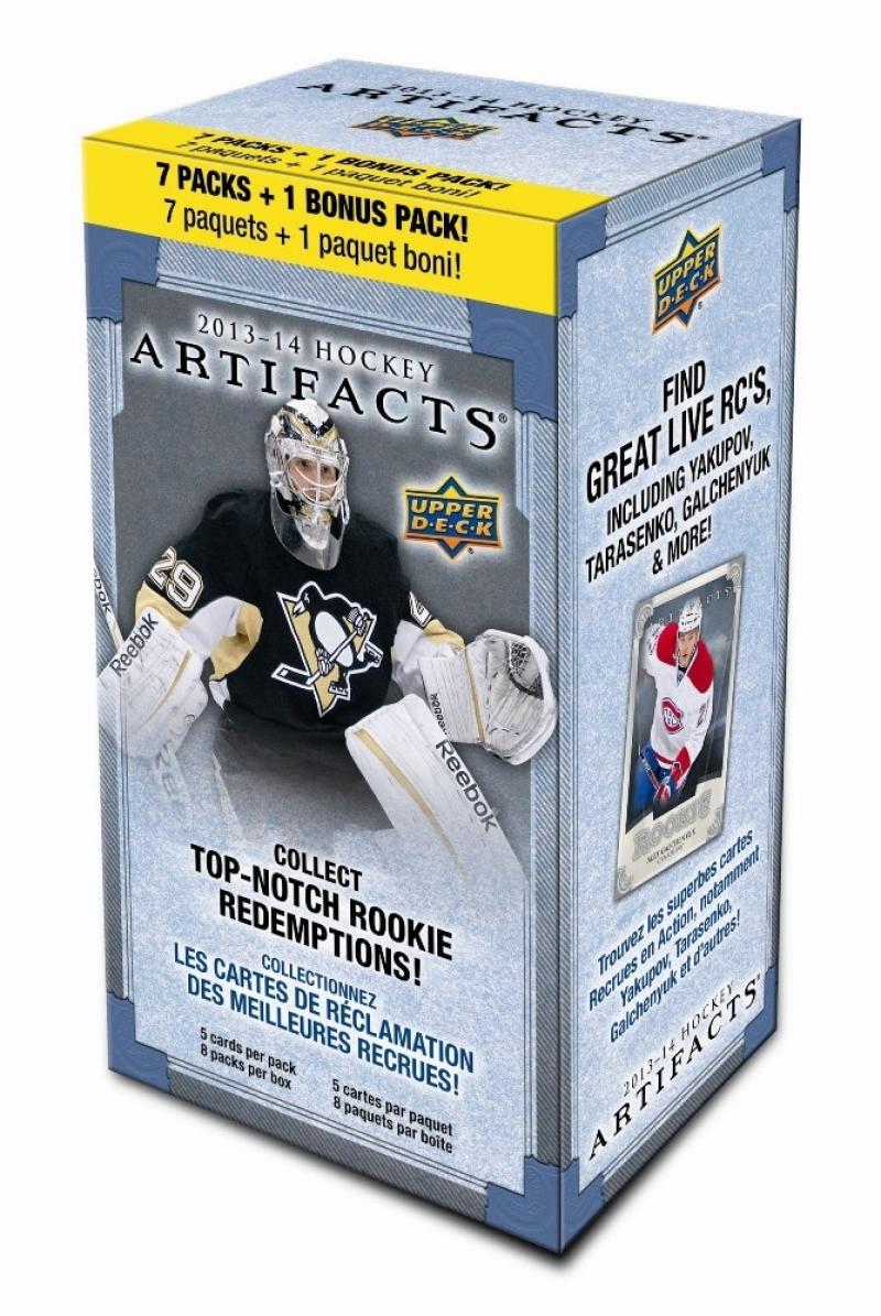 2013-14 UD Artifacts Blaster Box - Hertl, MacKinnon RC's ++ Image 1