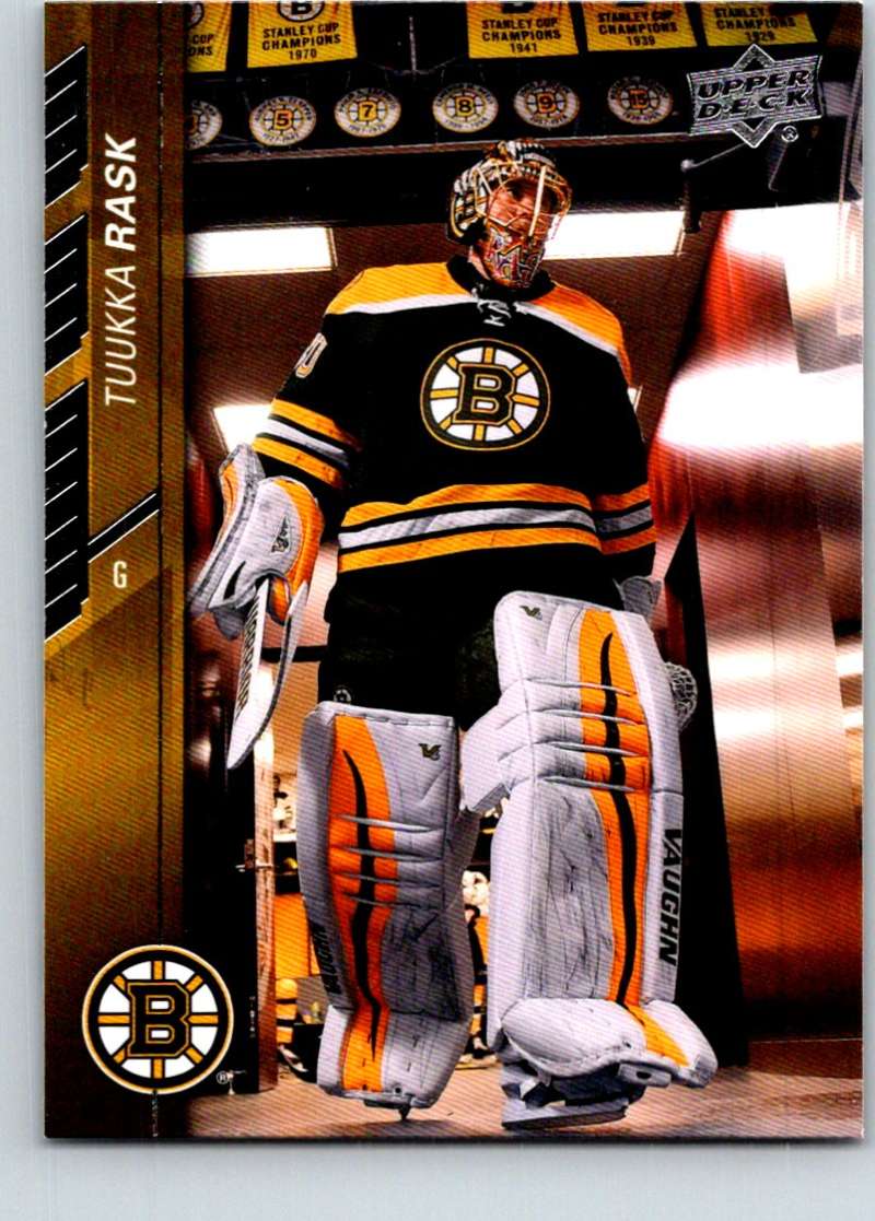2015-16 Upper Deck #20 Tuukka Rask Mint Image 1