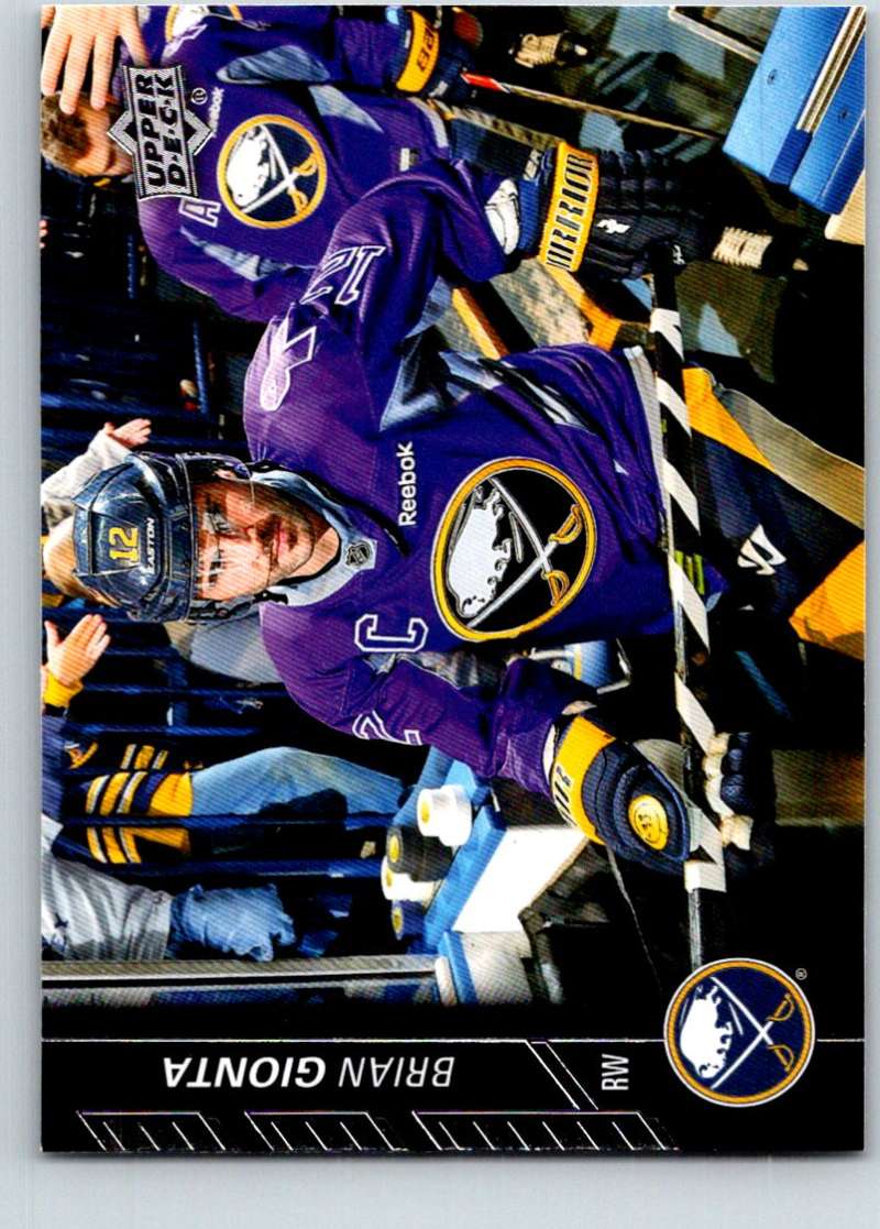2015-16 Upper Deck #21 Brian Gionta Mint Image 1