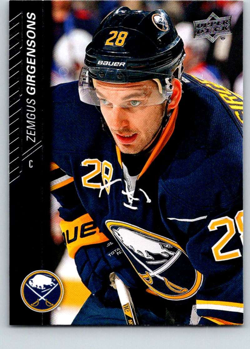 2015-16 Upper Deck #23 Zemgus Girgensons Mint Image 1