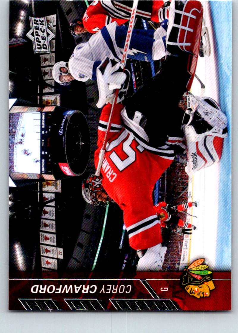 2015-16 Upper Deck #40 Corey Crawford Mint Image 1