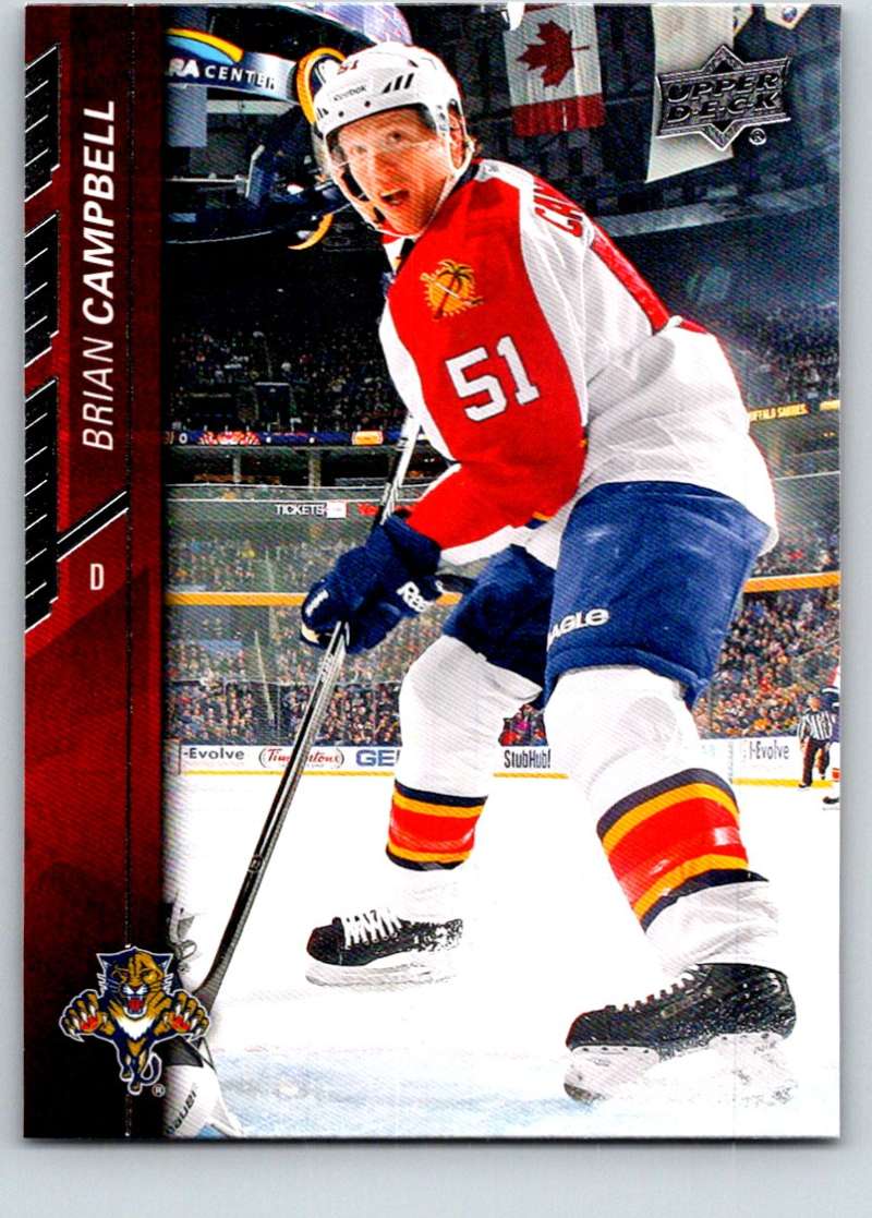 2015-16 Upper Deck #77 Brian Campbell Mint Image 1