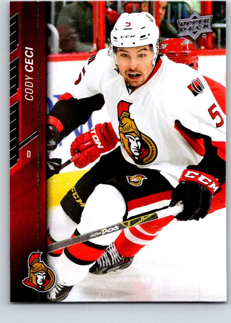 2015-16 Upper Deck #133 Cody Ceci Mint Image 1