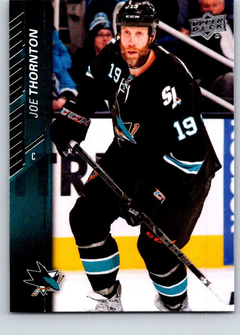 2015-16 Upper Deck #152 Joe Thornton Mint Image 1