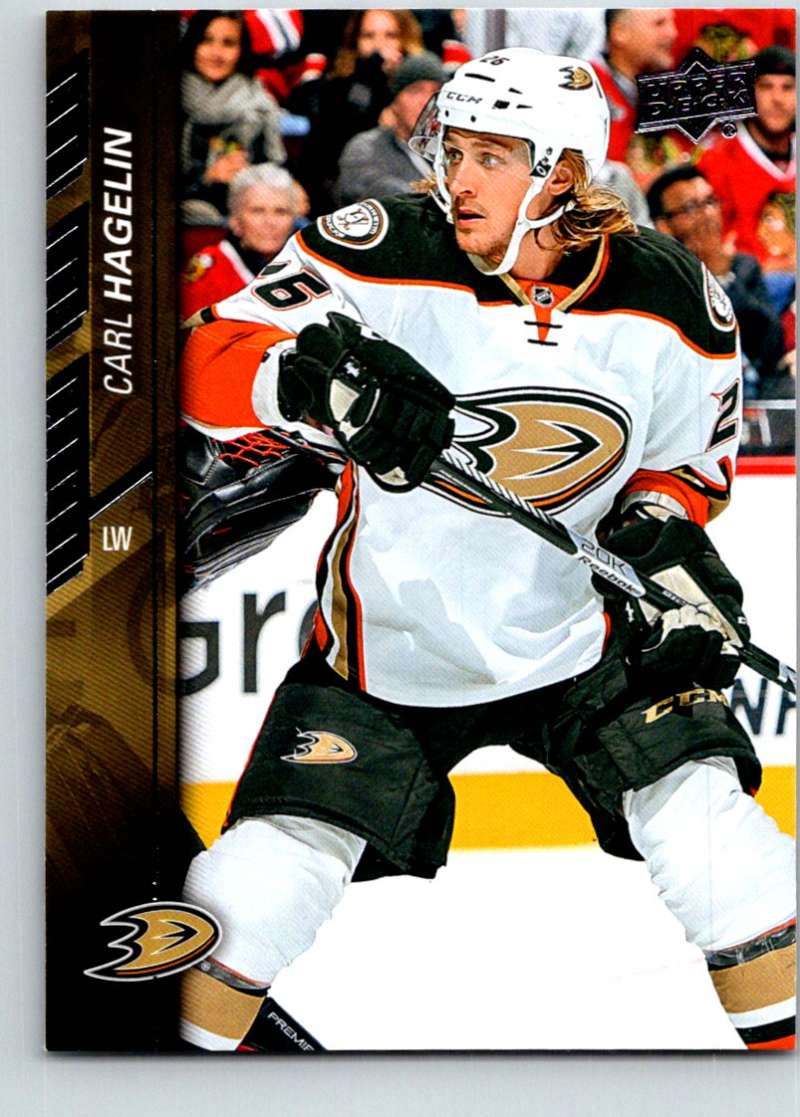 2015-16 Upper Deck #257 Carl Hagelin Mint Image 1