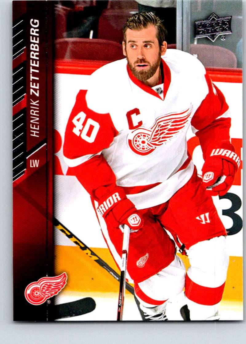 2015-16 Upper Deck #317 Henrik Zetterberg Mint Image 1