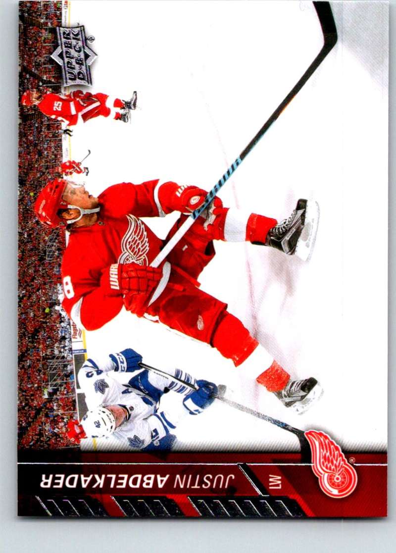 2015-16 Upper Deck #318 Justin Abdelkader Mint Image 1