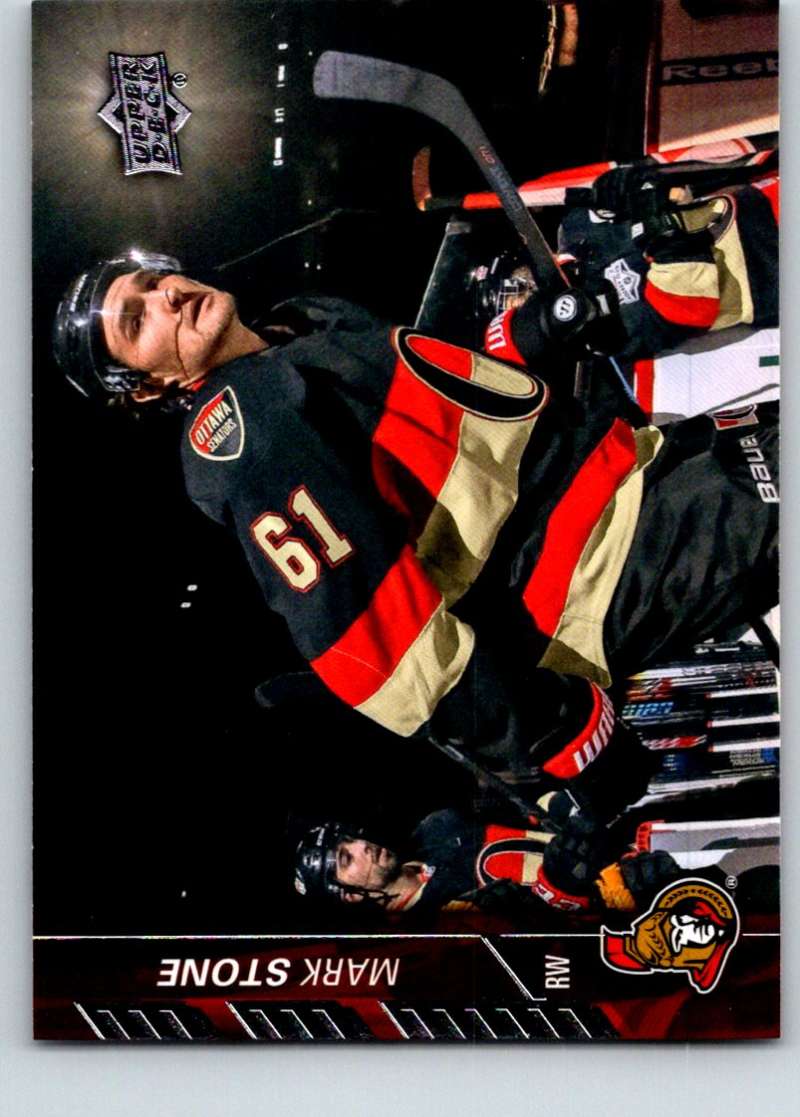 2015-16 Upper Deck #385 Mark Stone Mint Image 1