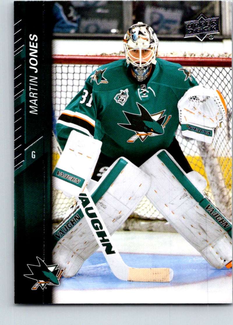2015-16 Upper Deck #404 Martin Jones Mint Image 1