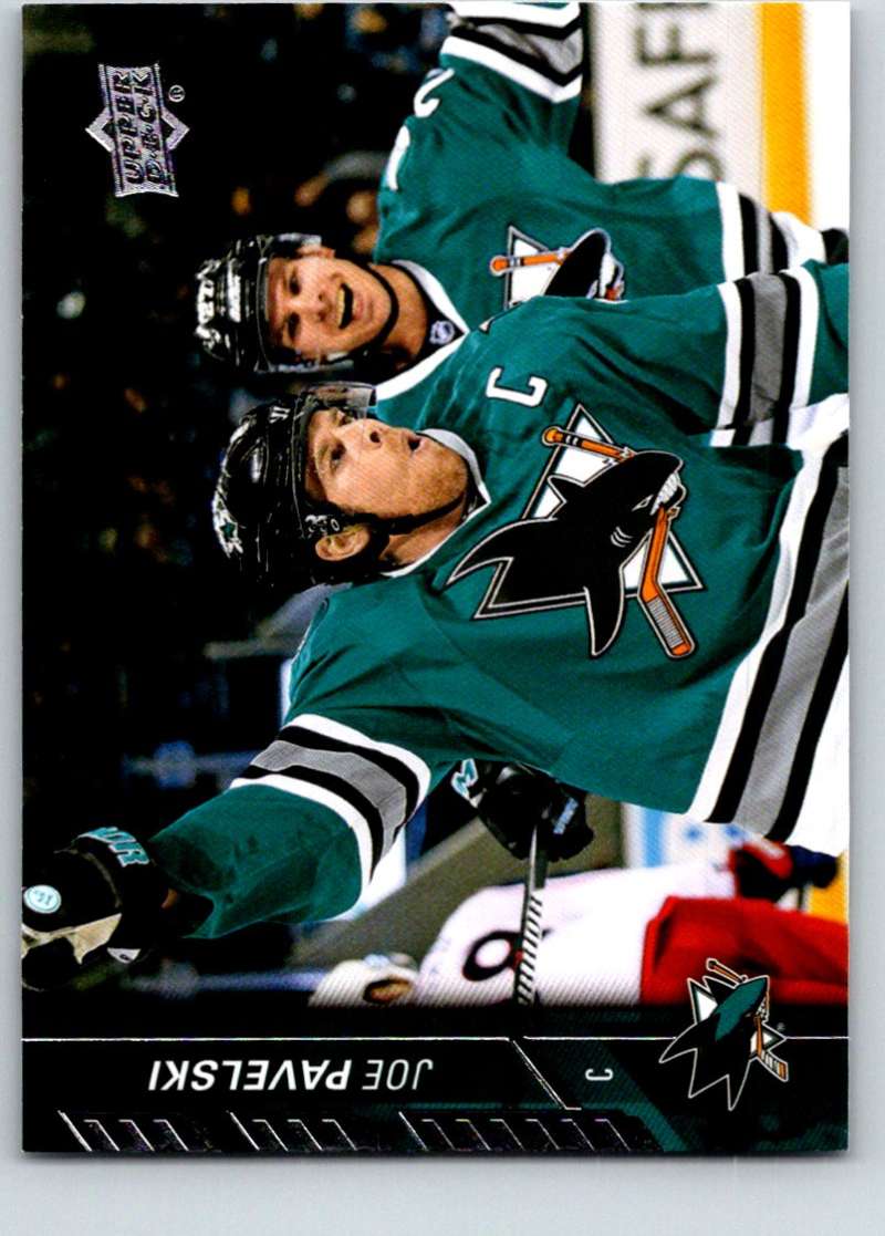 2015-16 Upper Deck #408 Joe Pavelski Mint Image 1