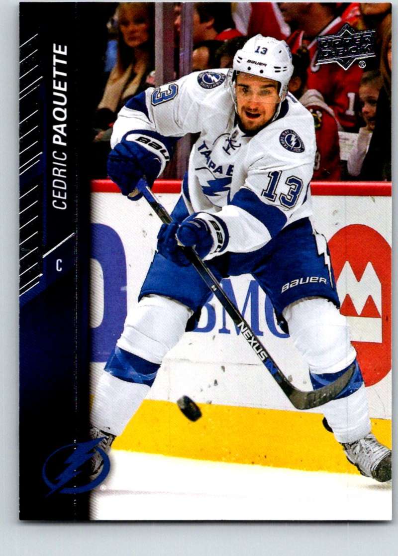 2015-16 Upper Deck #422 Cedric Paquette Mint Image 1
