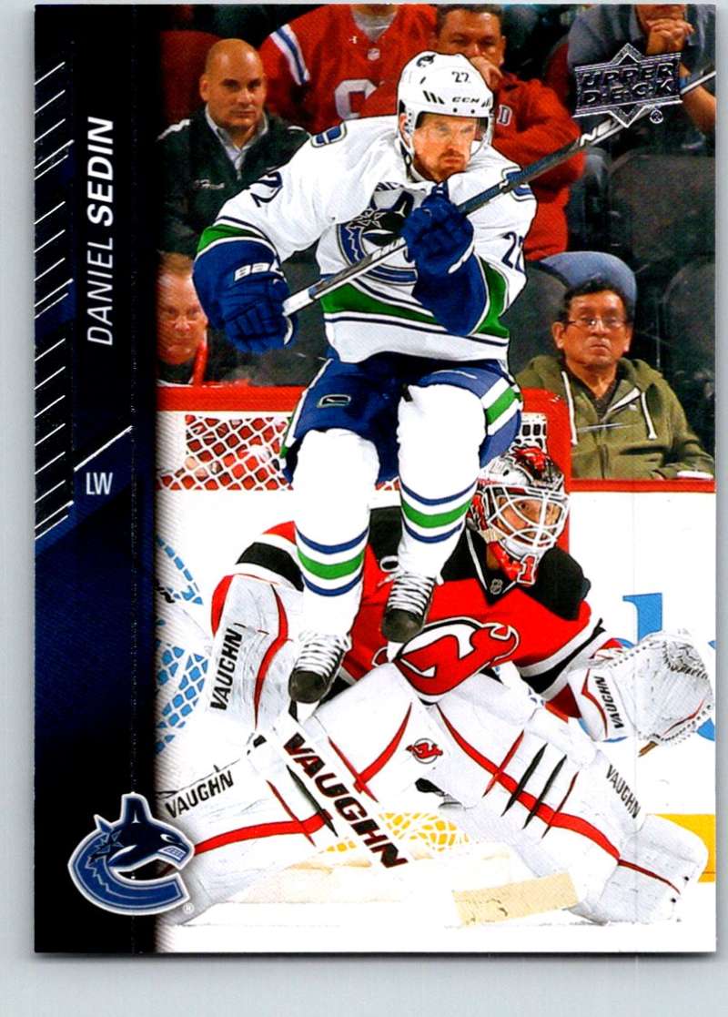 2015-16 Upper Deck #430 Daniel Sedin Mint Image 1