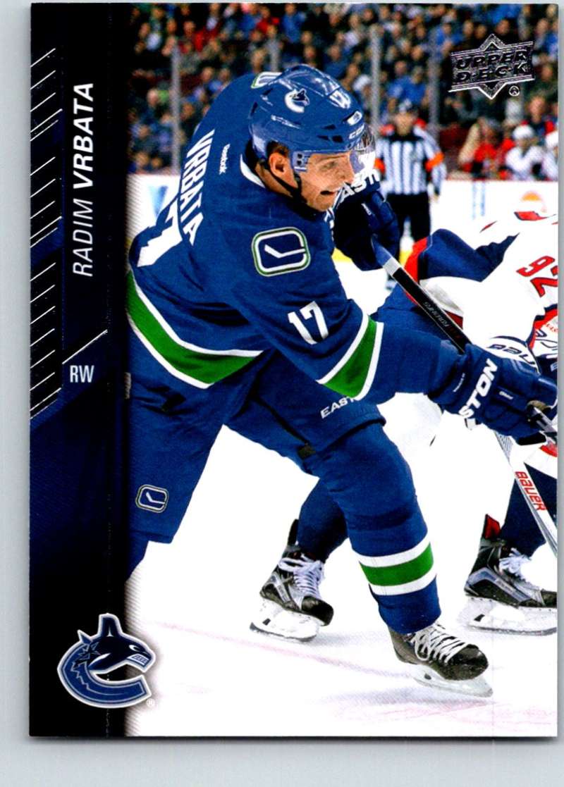 2015-16 Upper Deck #432 Radim Vrbata Mint Image 1