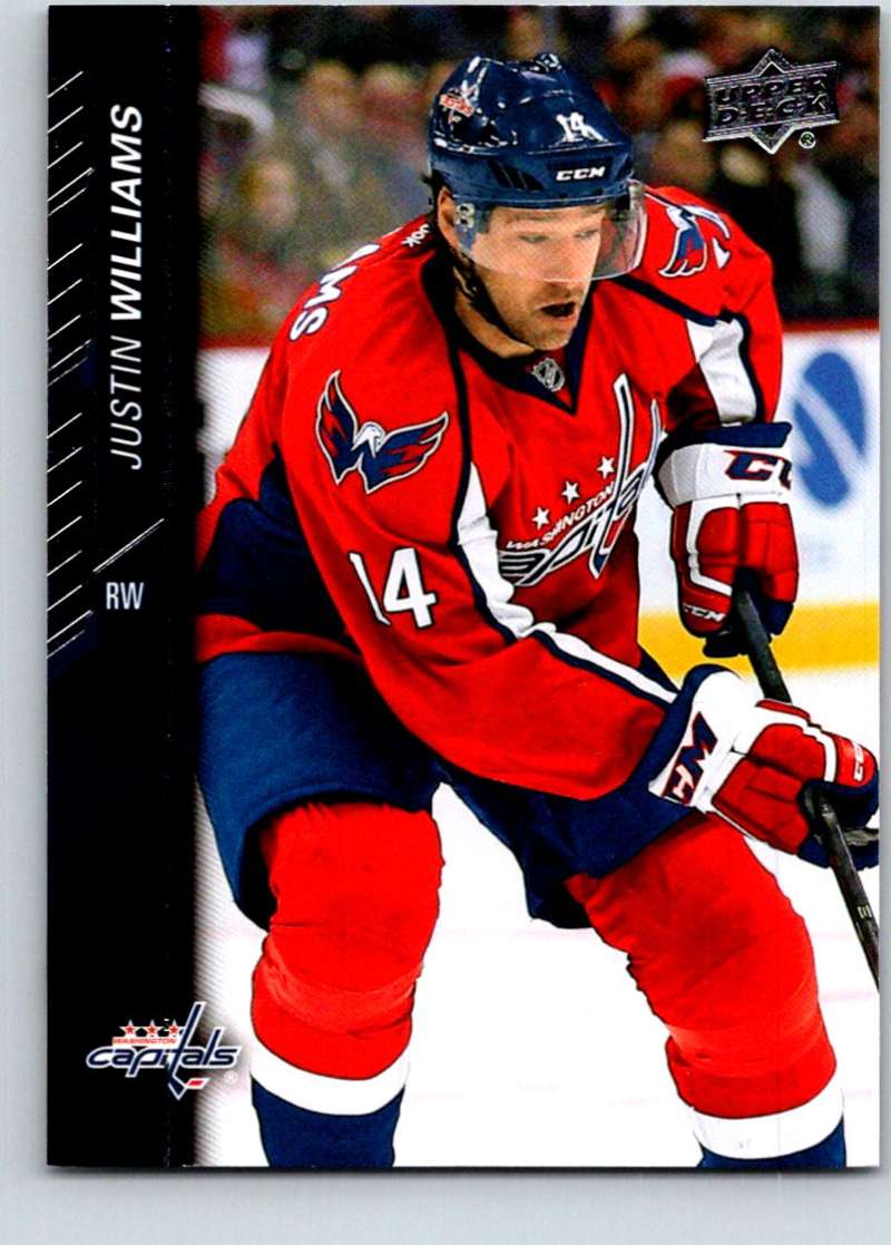 2015-16 Upper Deck #440 Justin Williams Mint Image 1
