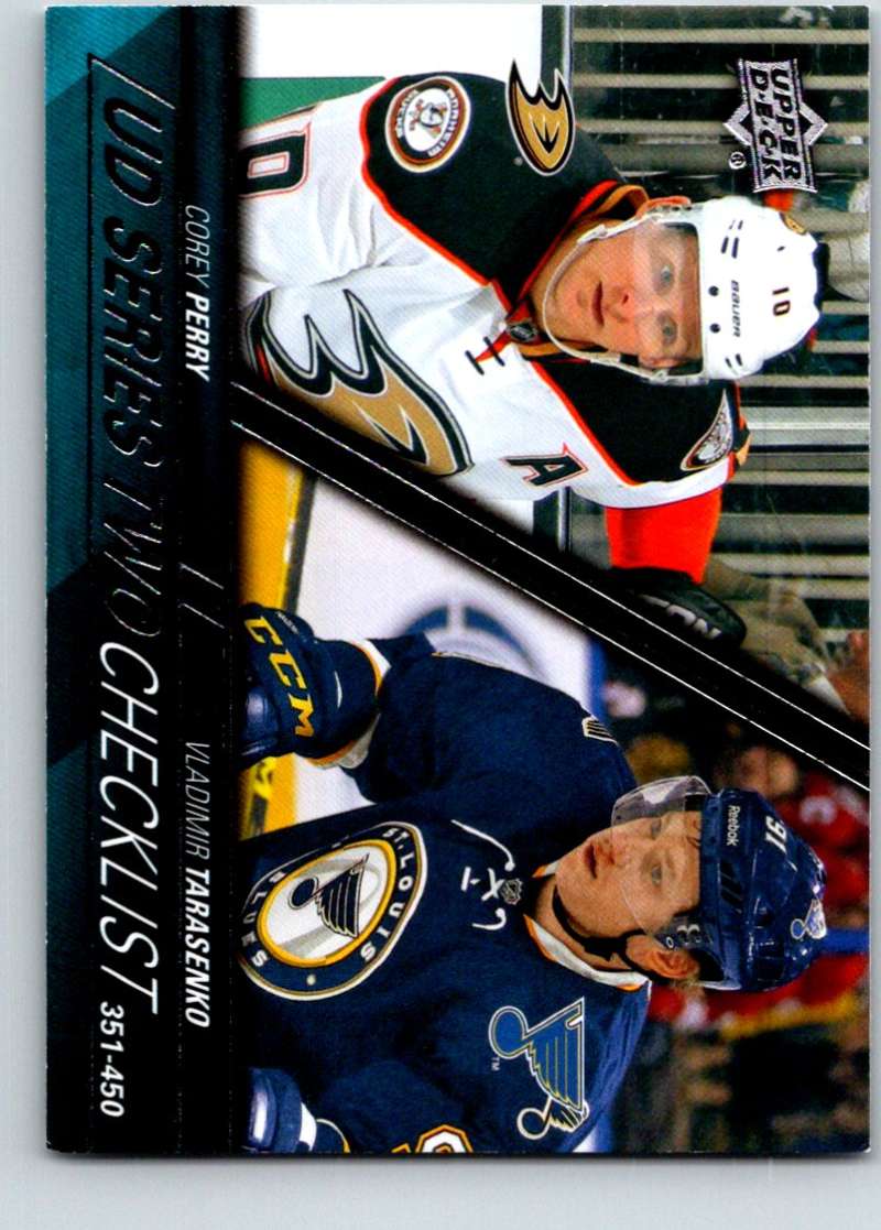 2015-16 Upper Deck #450 Corey Perry/Vladimir Tarasenko Mint Image 1