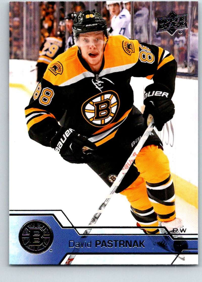 2016-17 Upper Deck #16 David Pastrnak Mint