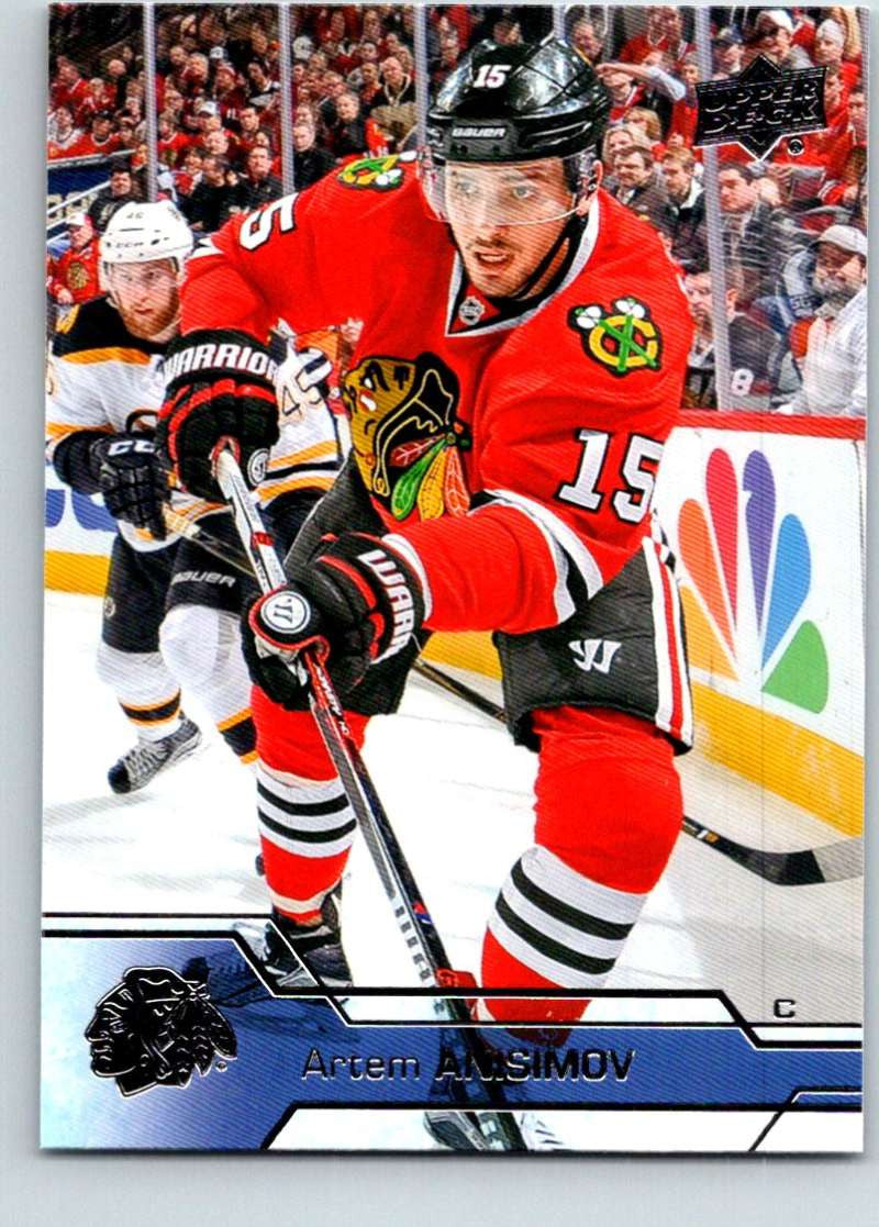 2016-17 Upper Deck #39 Artem Anisimov Mint