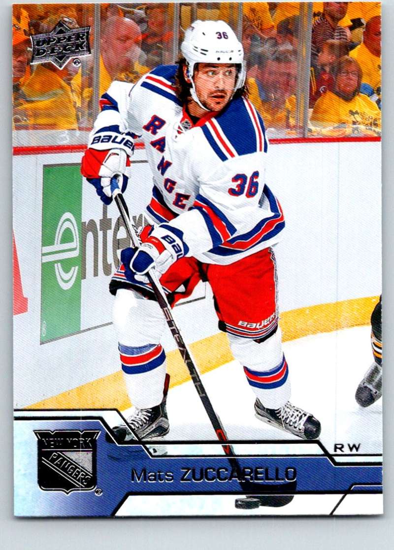 2016-17 Upper Deck #127 Mats Zuccarello Mint Image 1