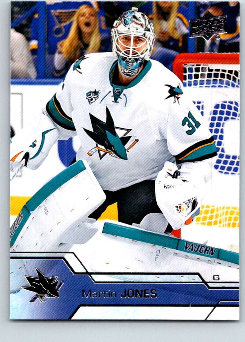 2016-17 Upper Deck #153 Martin Jones Mint Image 1