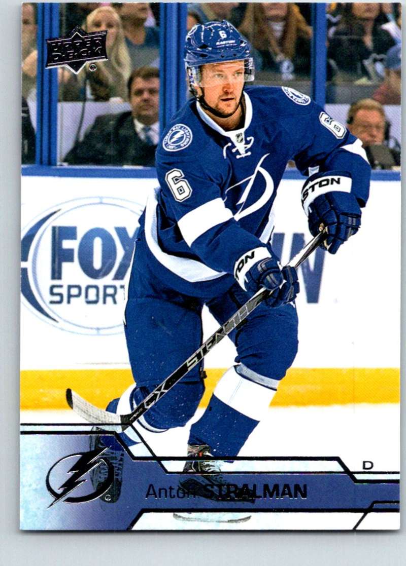 2016-17 Upper Deck #163 Anton Stralman Mint Image 1