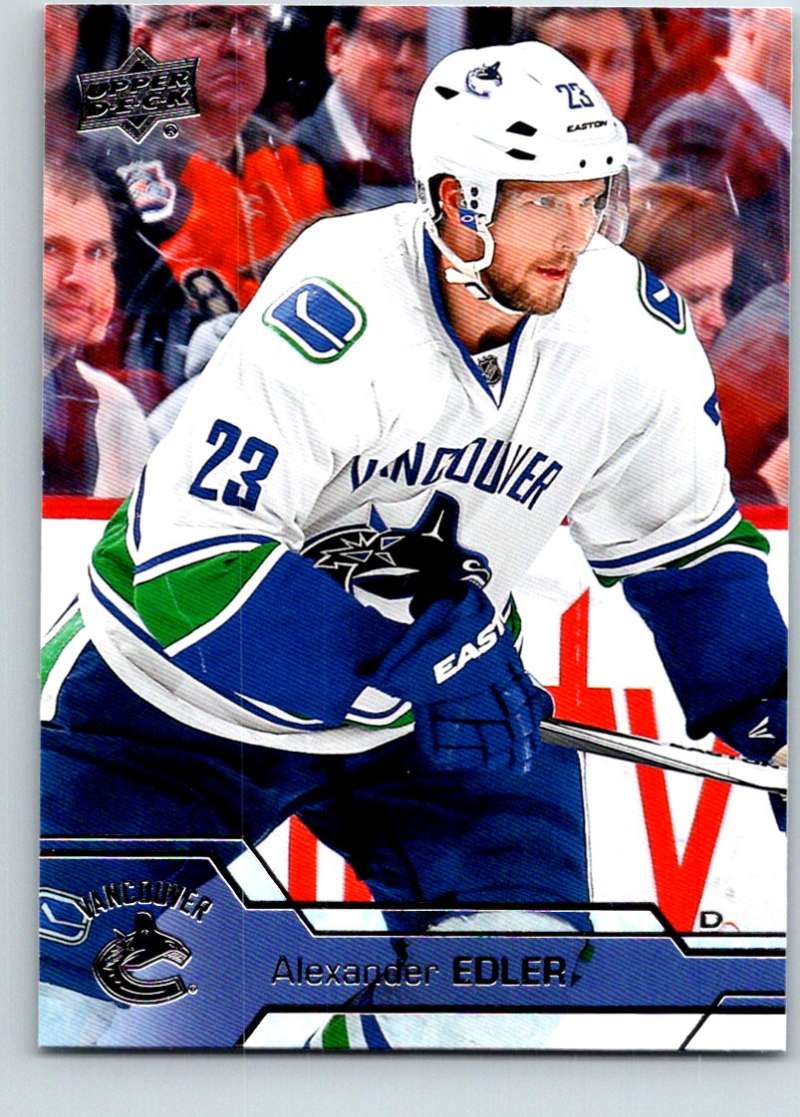 2016-17 Upper Deck #176 Alexander Edler Mint Image 1