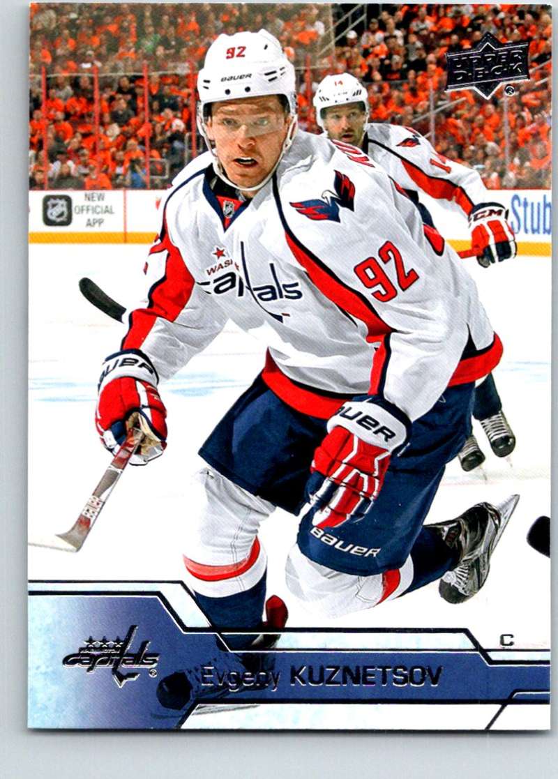 2016-17 Upper Deck #187 Evgeny Kuznetsov Mint Image 1