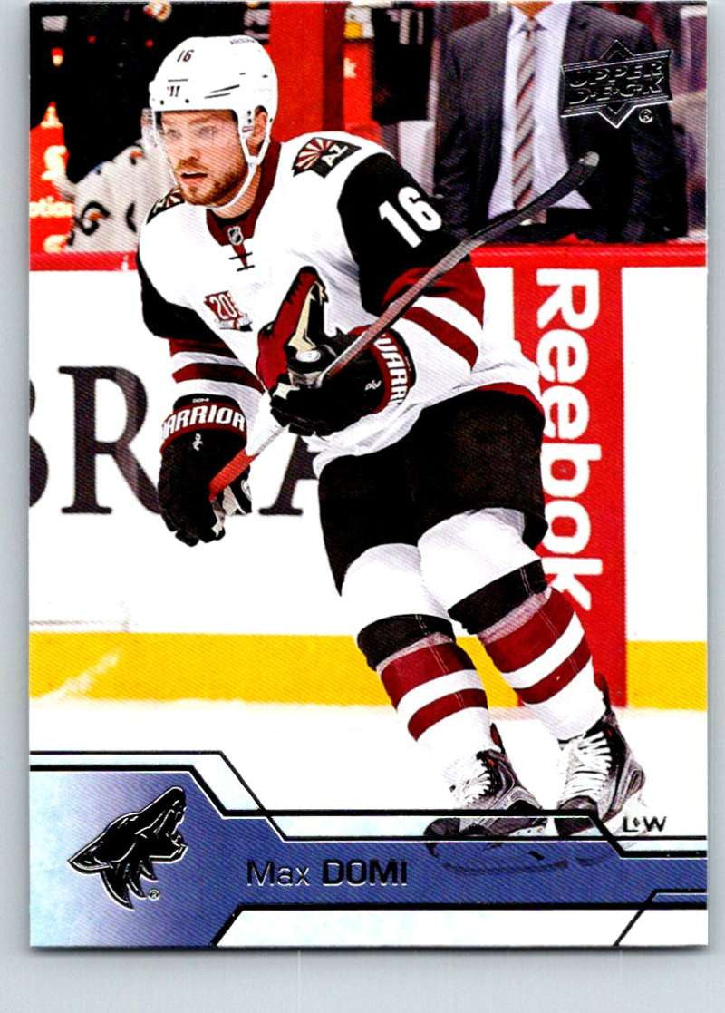 2016-17 Upper Deck #258 Max Domi Mint
