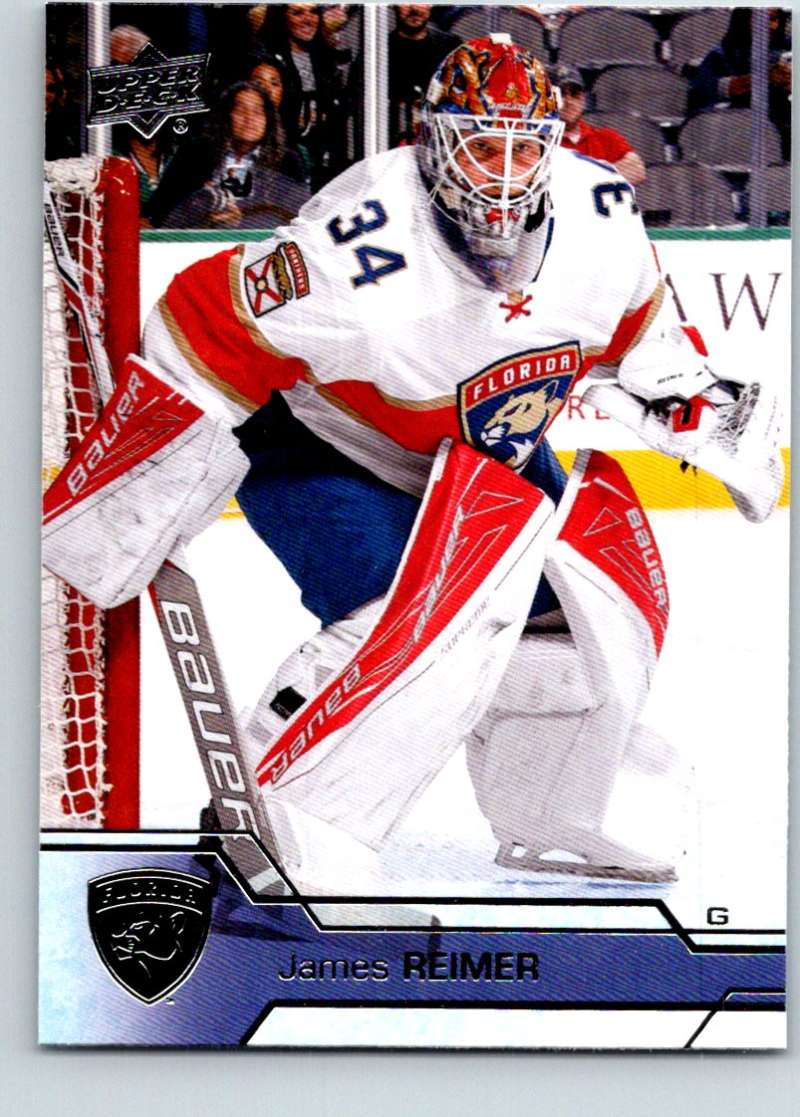 2016-17 Upper Deck #334 James Reimer Mint Image 1