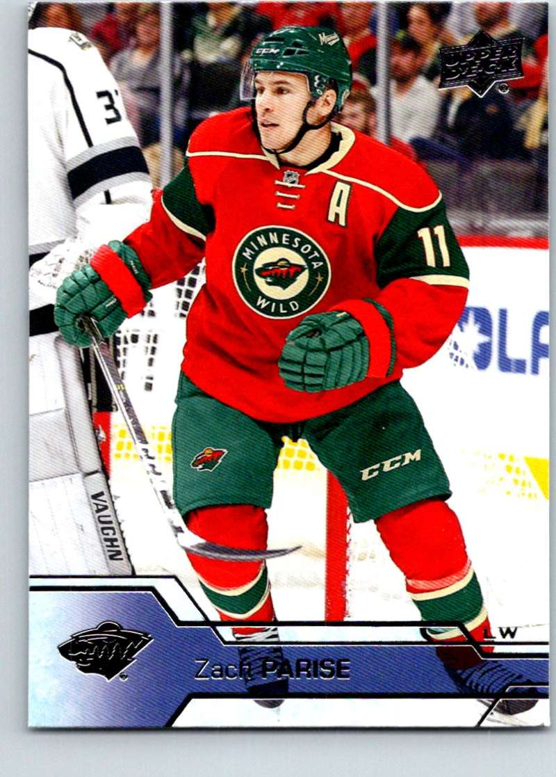 2016-17 Upper Deck #345 Zach Parise Mint Image 1